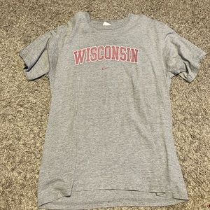 Mens Wisconsin Nike t shirt